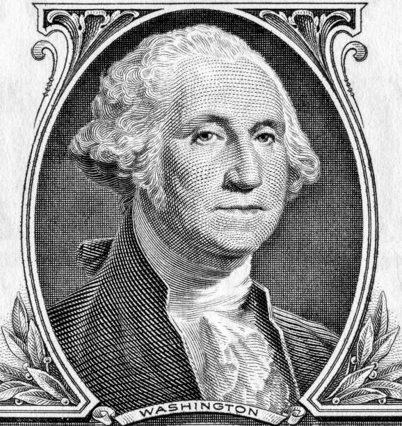 istock George Washington black and white portrait from one dollar banknote 2151108255