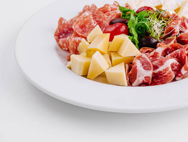 istock Gourmet charcuterie and cheese platter 2151113127