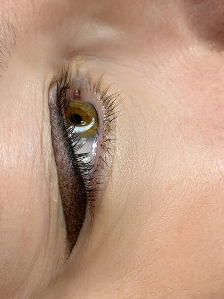 istock permanent make up , close up woman eye beautiful 2151113188
