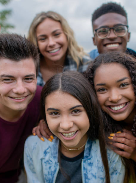 istock Casual Teens Group Portrait 2151129847