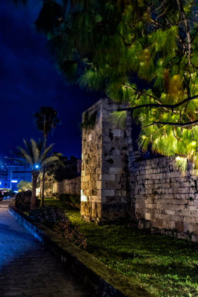 istock Jubail, the ancient Biblos at night, Lebanon 2151136183