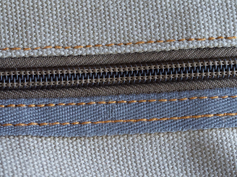Close Up Of Cotton Fabric