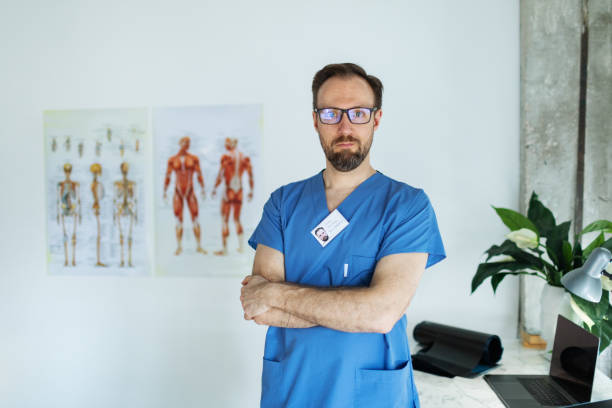 istock Chiropractor doctor portrait 2151139265