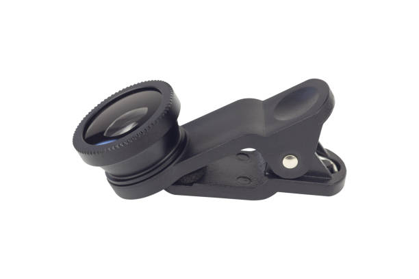 istock lens with phone mount, isolated from background 2151142038