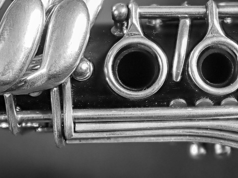 saxophone close up