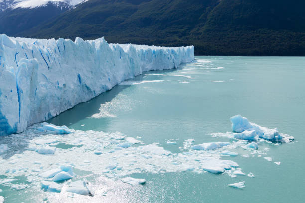 Perito Moreno glacier view, Patagonia landscape, Argentina. Patagonian landmark