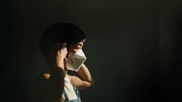 istock Maid wearing protective face mask for cleaning. 2151149661