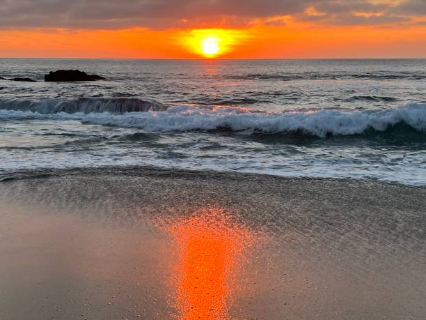 istock The view of sunset beach 2151159767
