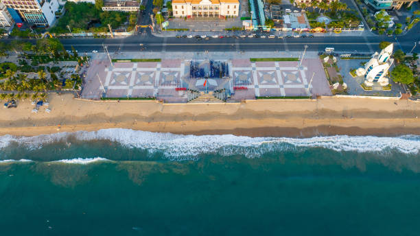 istock Nha Trang beach in the early morning 2151160085