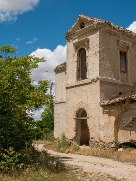 istock Ruined and abandoned house. 2151164712