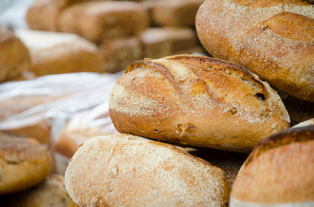 istock Baked bread on the Market in Jerusalem 2151165383