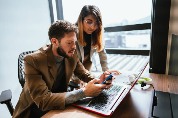 istock Coworkers working at office 2151172794