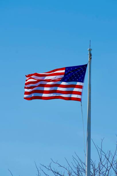 istock U.S. Flag Waves in the Wind 2151172930