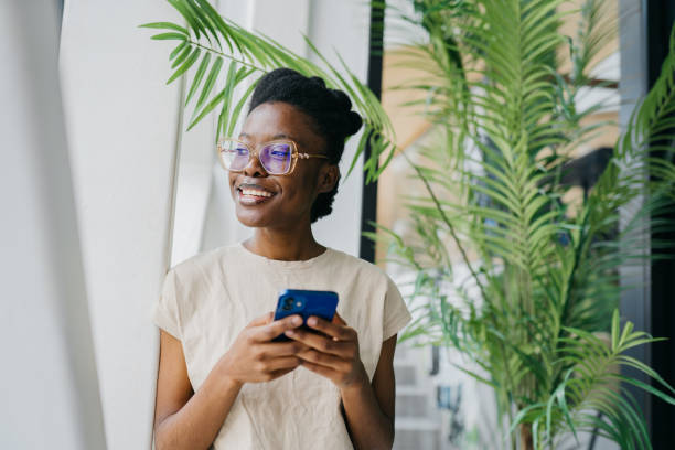 istock Young smiling woman in her office 2151174487