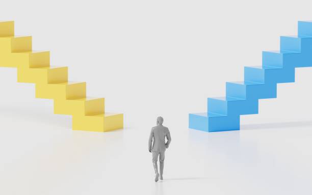 istock Concept of choice, making decisions, risk, adversity, doorway, pathway 2151177632