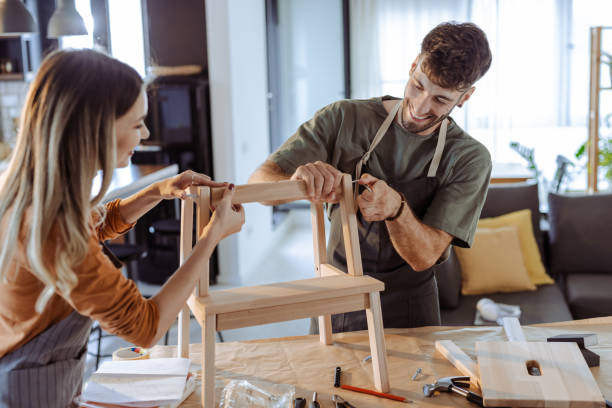 istock DIY hobby and assembling wooden furniture 2151178321