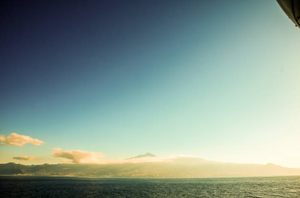 View of Tenerife South Canary Islands from the Ocean