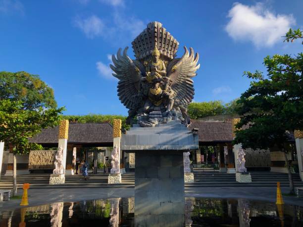 Bali, 10 Mei 2024 - Garuda Wisnu Kencana (GWK) tourist attraction