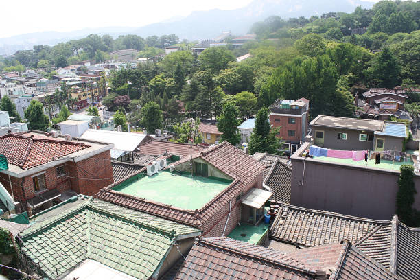 istock Bukchon Hanok village rooftops 2151200060