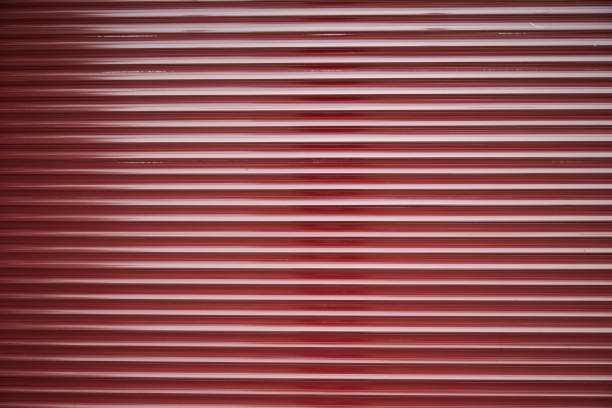 istock Metalic commercial roll up door texture 2151207396