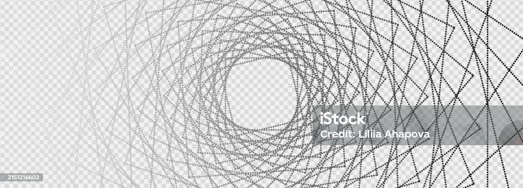 Dot Vortex Floating Dots Particles Vortex Swirling Pattern Dot Vortex Isolated On ...
