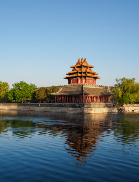 istock Beijing Forbidden City Moat and Corner Tower 2151226444
