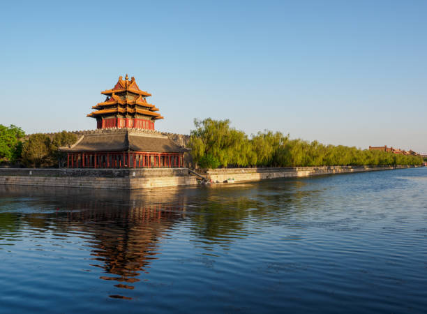 istock Beijing Forbidden City Moat and Corner Tower 2151226476