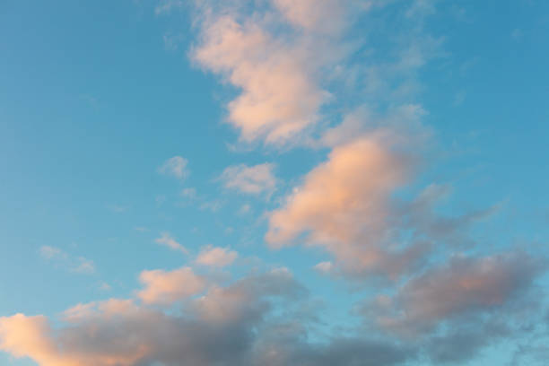 istock Colorful clouds on the blue sky at sunset 2151235203