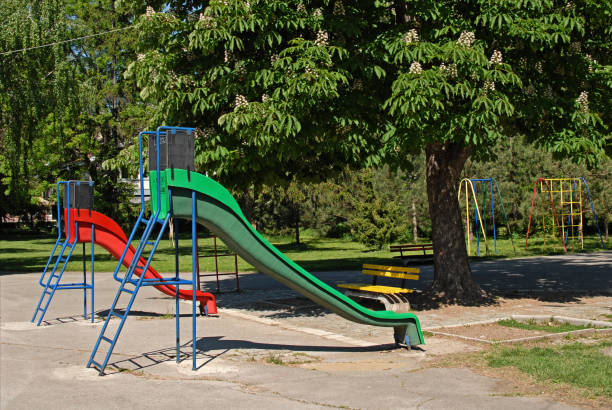 Slide in the park