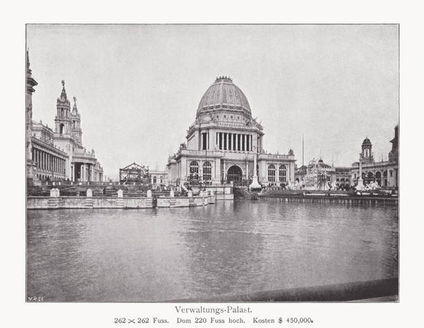 istock World's Columbian Exposition, Chicago, 1893, halftone print, published in 1893 2151240504