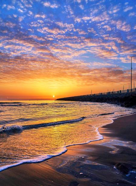 istock Sunrise beach, Europe sea Mediterranean 2151243674