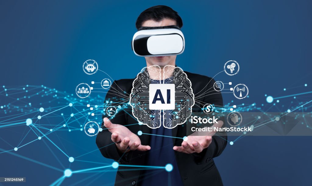 Human interact with AI artificial intelligence brain process generative AI FaaS Human interact with AI artificial intelligence brain processor in concept of AI artificial intelligence engineering, big data and AI machine learning to use generative AI for business support. Faas Adults Only Stock Photo Human interact with AI artificial intelligence brain process generative AI FaaS Human interact with AI artificial intelligence brain processor in concept of AI artificial intelligence engineering, big data and AI machine learning to use generative AI for business support. Faas Adults Only Stock Photo