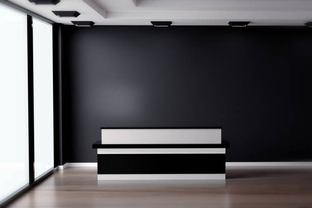 istock Indoor Wall Signage Mockup for Logo 2151250631