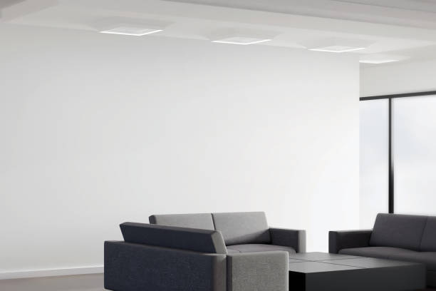 istock Indoor Wall Signage Mockup for Logo 2151250654