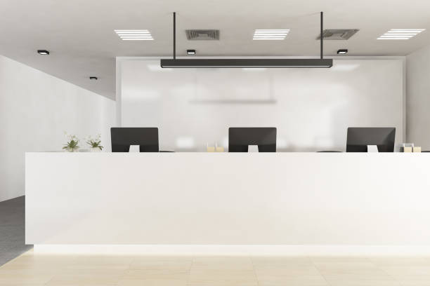 istock Indoor Wall Signage Mockup for Logo 2151251047
