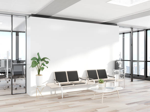 istock Indoor Wall Signage Mockup for Logo 2151251405