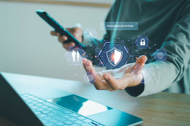 istock Cyber security data protection business technology privacy concept. user privacy security and encryption, secure internet access Future technology, and cybernetics 2151254100