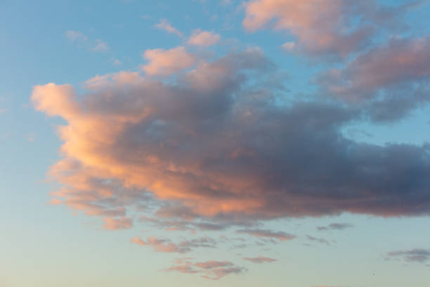 istock Colorful clouds on the blue sky at sunset 2151265212