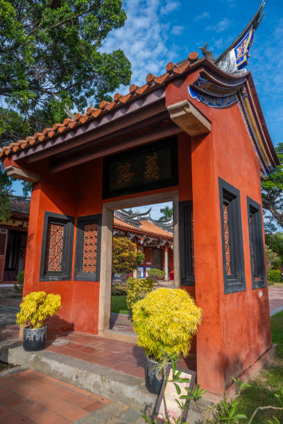 istock Gate at Tainan Confucius Temple in Taiwan 2151267039