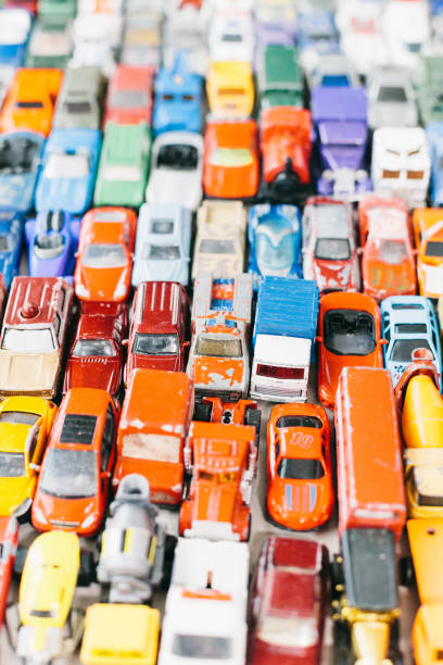 istock Toy cars lined up 2151267459