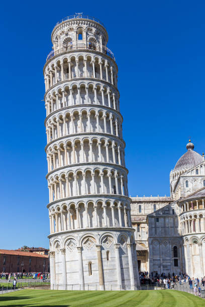 istock Leaning tower next to the Duomo in Pisa 2151269978