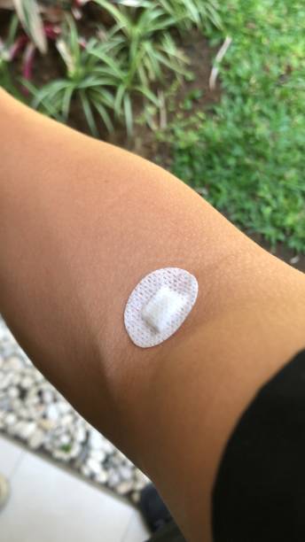 istock Post Blood Donation Arm with Small Bandage 2151270525
