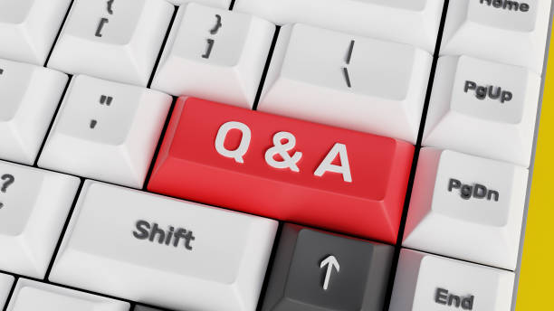 istock Q & A, question and answer session. Ask, schedule, meeting, FAQ, chat concept. FAQ or frequently asked questions. Q & A key on 3D keyboard 2151278245