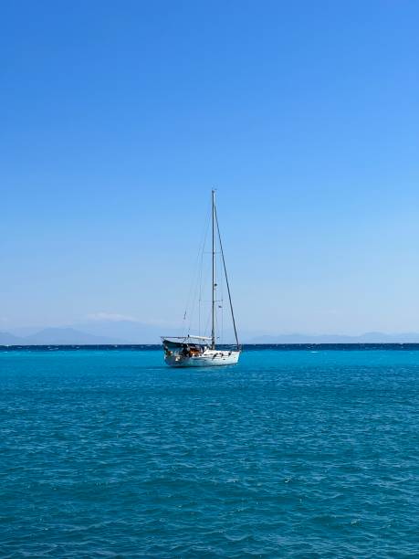 istock Lone Sailor on a Vast Ocean 2151281422