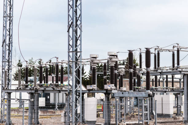 istock City Electricity generator substation in the spring 2151282334