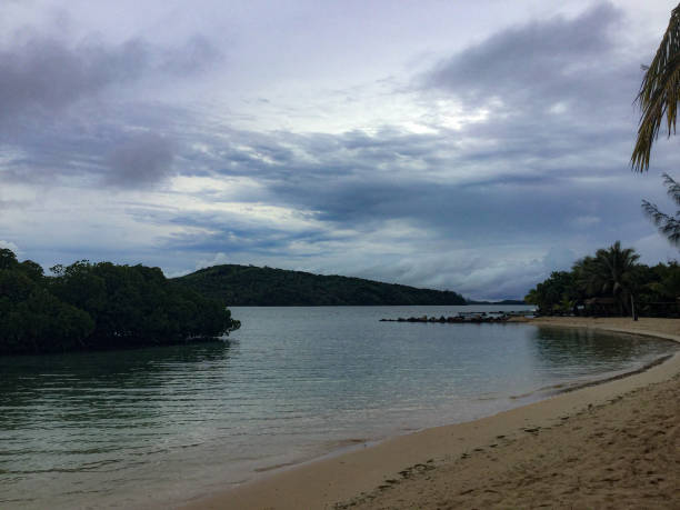 istock Sand beach and islands in Fiji 2151283994