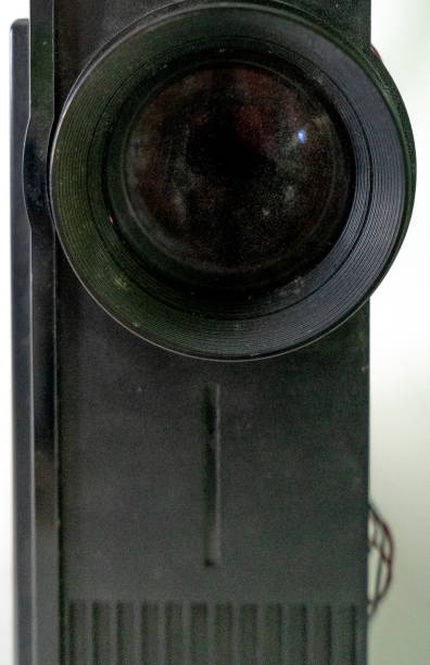 istock Video and multimedia projector open for maintenance with led lamp 2151284364