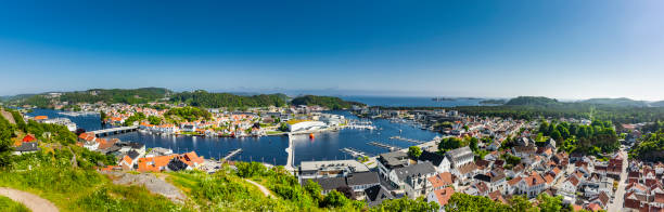 istock Mandal, Norway's southernmost town 2151286570