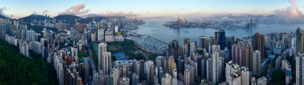 istock Hong Kong city skyline at sunrise 2151288452