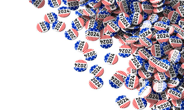 istock 2024 election buttons on white background 2151290081